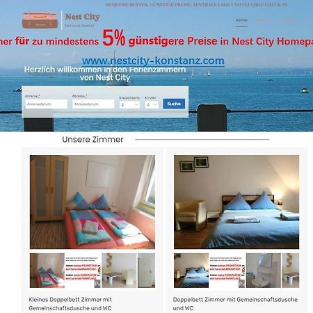 Nest City - Not A Hotel, Private Room With Shared Showers, No Parking, Breakfast, Or Kitchen, Towels Available For A Fee, Check-In 4 Pm To 11 Pm Konstanz Dış mekan fotoğraf